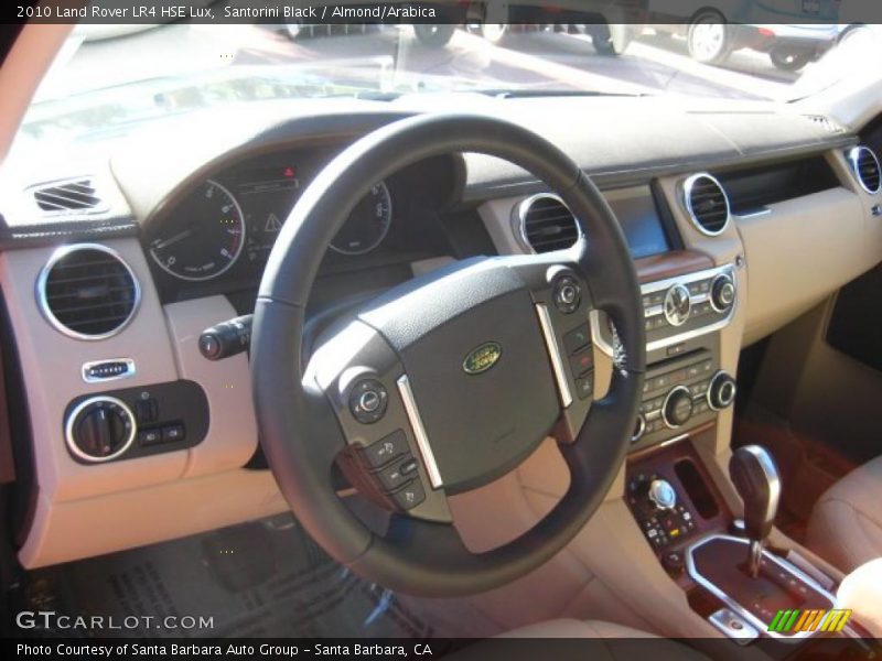 Dashboard of 2010 LR4 HSE Lux