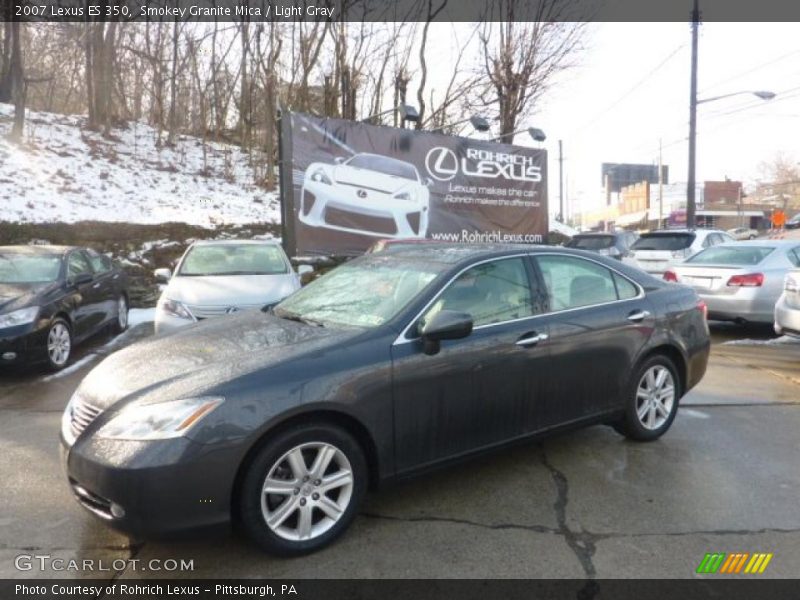 Smokey Granite Mica / Light Gray 2007 Lexus ES 350