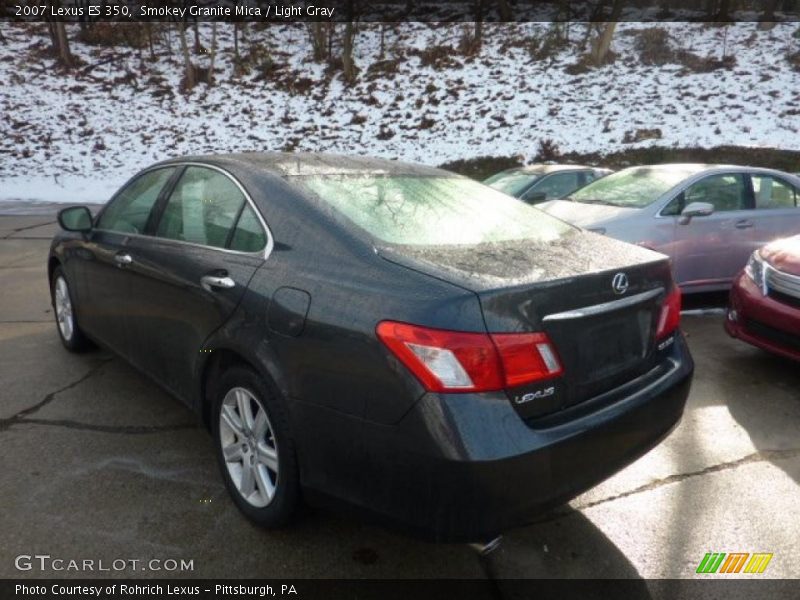 Smokey Granite Mica / Light Gray 2007 Lexus ES 350