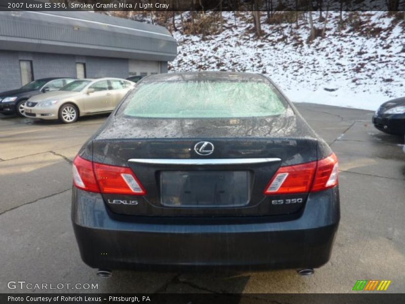 Smokey Granite Mica / Light Gray 2007 Lexus ES 350