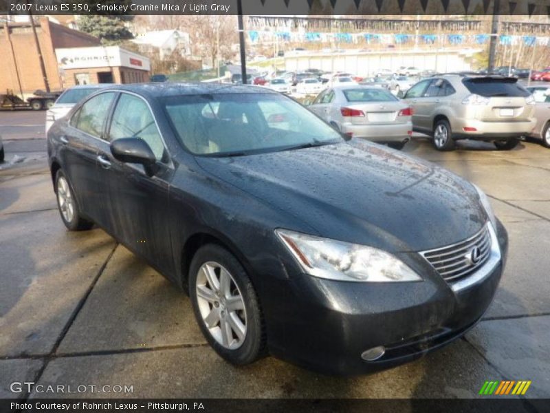 Smokey Granite Mica / Light Gray 2007 Lexus ES 350