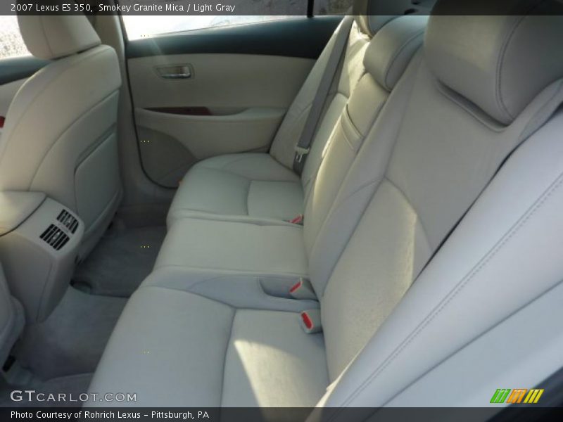 Smokey Granite Mica / Light Gray 2007 Lexus ES 350