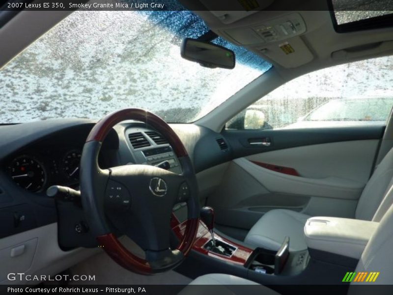 Smokey Granite Mica / Light Gray 2007 Lexus ES 350