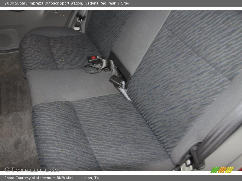 Sedona Red Pearl / Gray 2000 Subaru Impreza Outback Sport Wagon