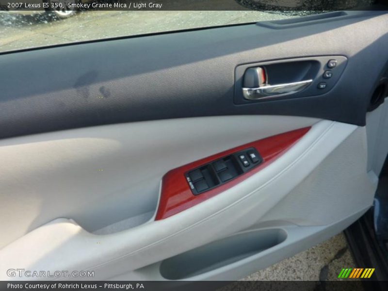 Smokey Granite Mica / Light Gray 2007 Lexus ES 350