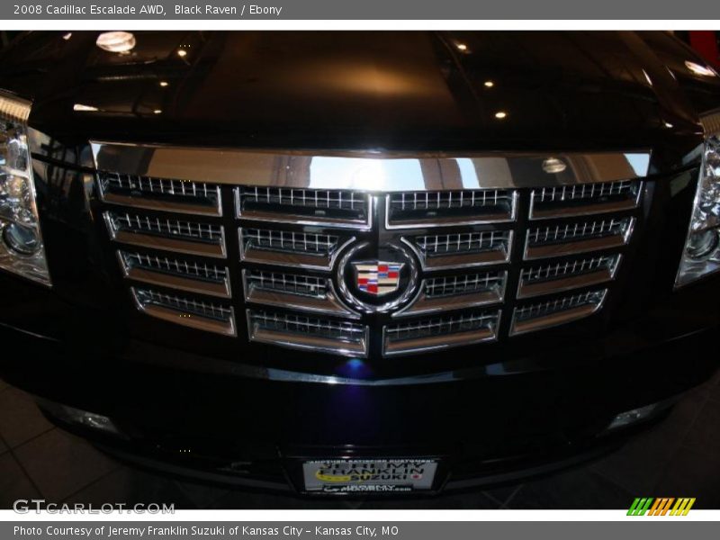 Black Raven / Ebony 2008 Cadillac Escalade AWD