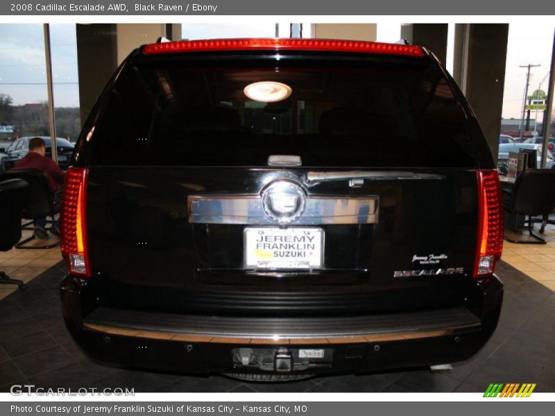 Black Raven / Ebony 2008 Cadillac Escalade AWD
