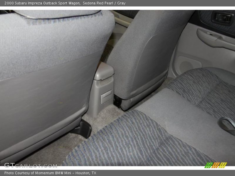 Sedona Red Pearl / Gray 2000 Subaru Impreza Outback Sport Wagon