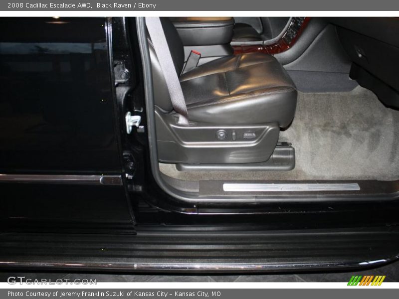 Black Raven / Ebony 2008 Cadillac Escalade AWD