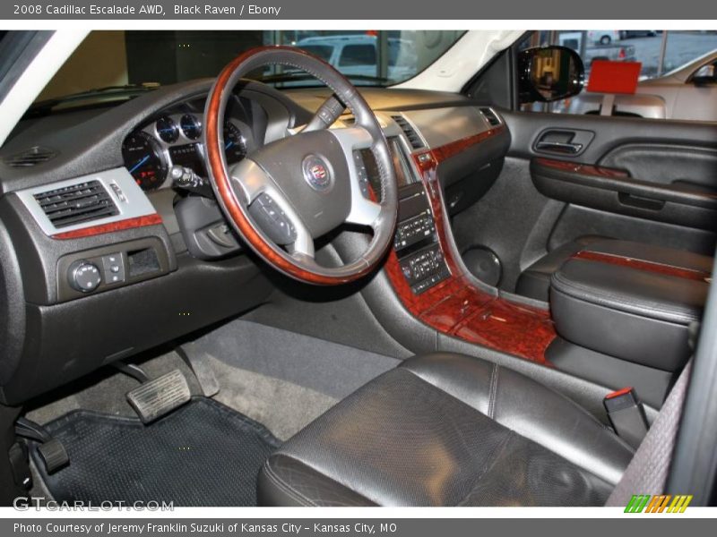 Black Raven / Ebony 2008 Cadillac Escalade AWD