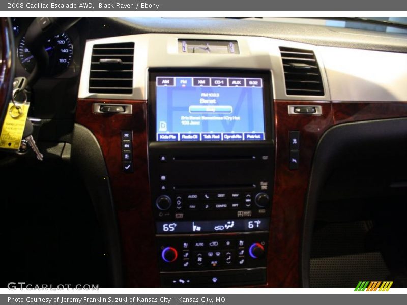 Black Raven / Ebony 2008 Cadillac Escalade AWD