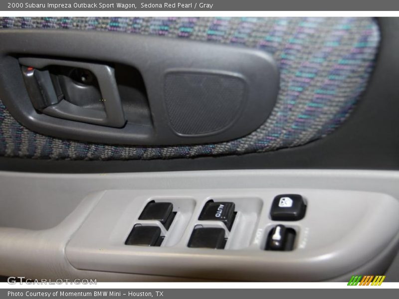 Sedona Red Pearl / Gray 2000 Subaru Impreza Outback Sport Wagon