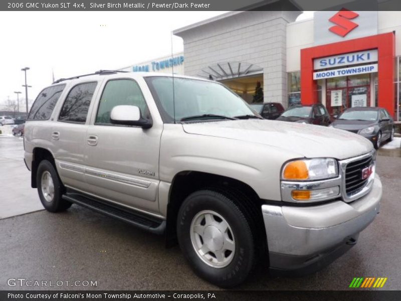 Silver Birch Metallic / Pewter/Dark Pewter 2006 GMC Yukon SLT 4x4