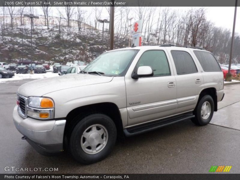 Silver Birch Metallic / Pewter/Dark Pewter 2006 GMC Yukon SLT 4x4