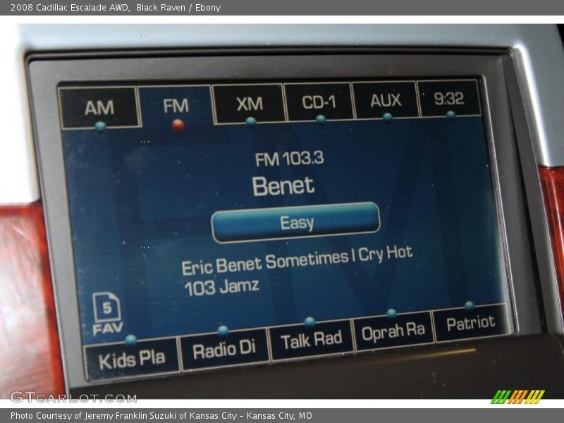 Black Raven / Ebony 2008 Cadillac Escalade AWD