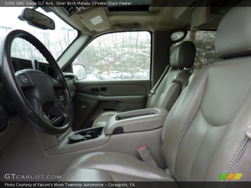 Silver Birch Metallic / Pewter/Dark Pewter 2006 GMC Yukon SLT 4x4