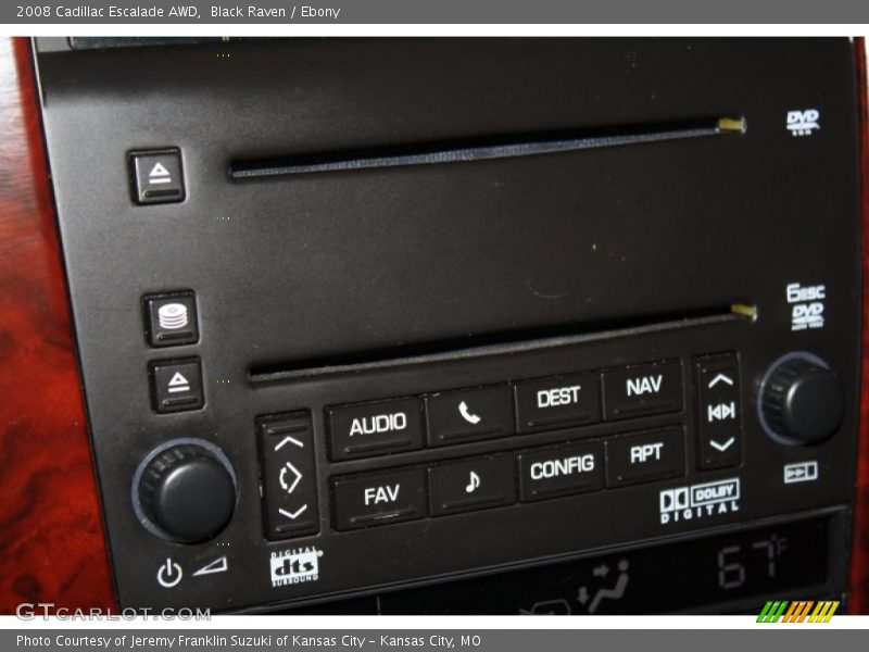 Black Raven / Ebony 2008 Cadillac Escalade AWD