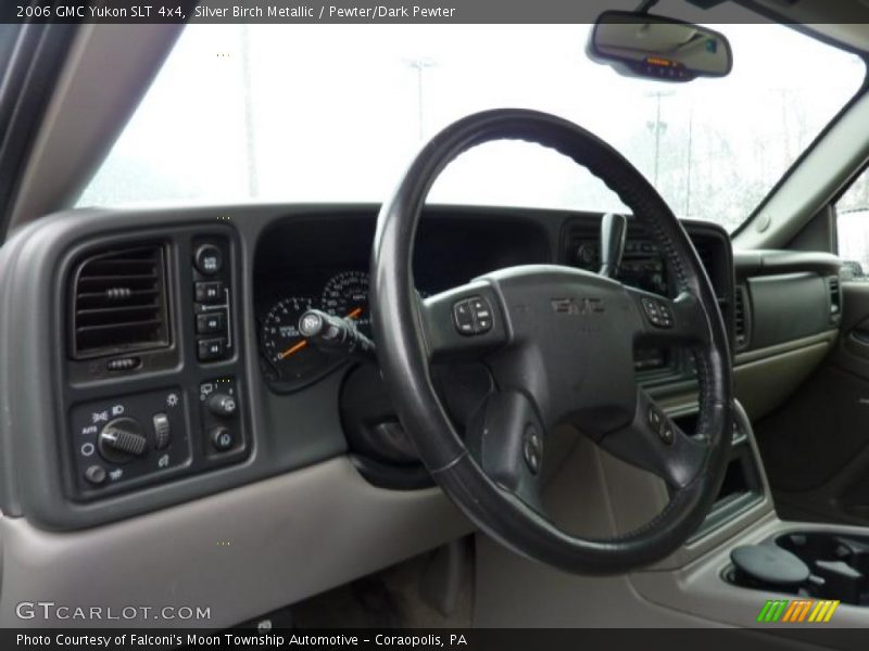 Silver Birch Metallic / Pewter/Dark Pewter 2006 GMC Yukon SLT 4x4