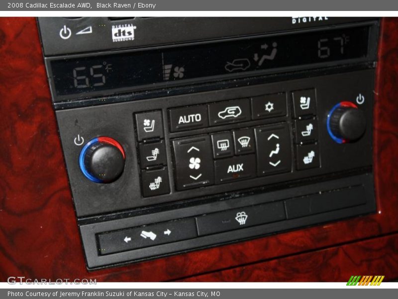 Black Raven / Ebony 2008 Cadillac Escalade AWD