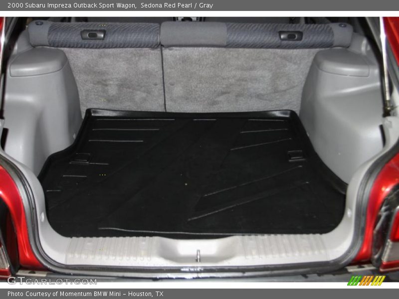Sedona Red Pearl / Gray 2000 Subaru Impreza Outback Sport Wagon