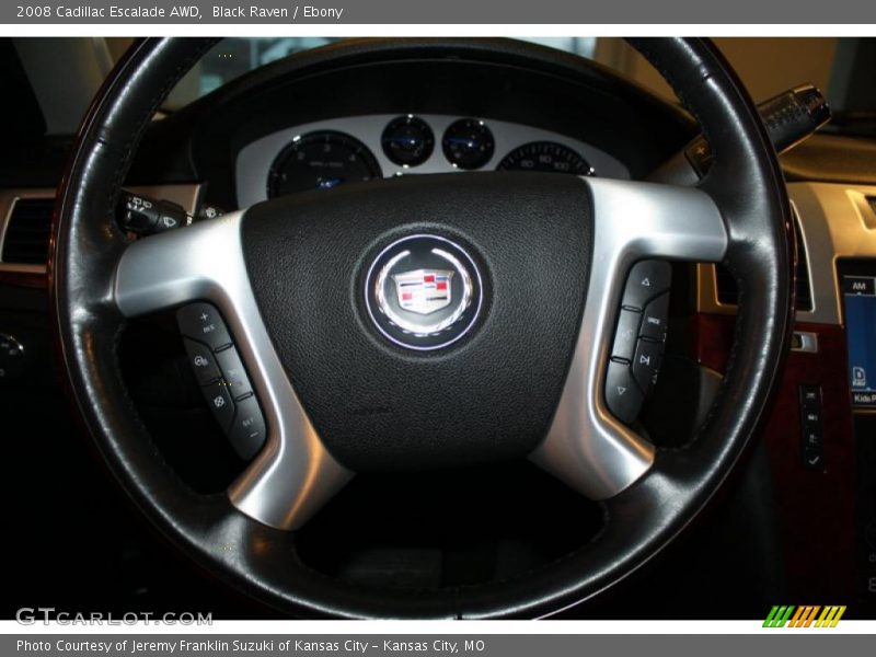 Black Raven / Ebony 2008 Cadillac Escalade AWD