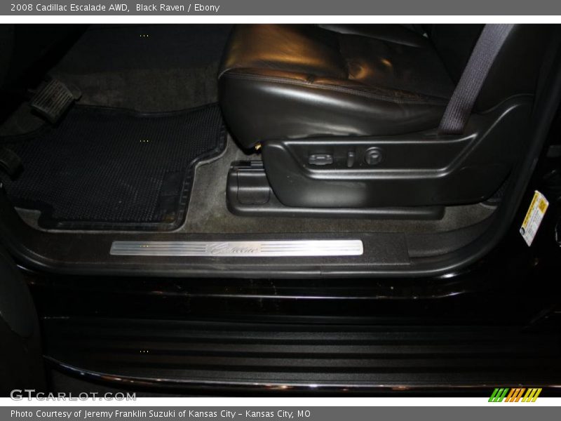 Black Raven / Ebony 2008 Cadillac Escalade AWD