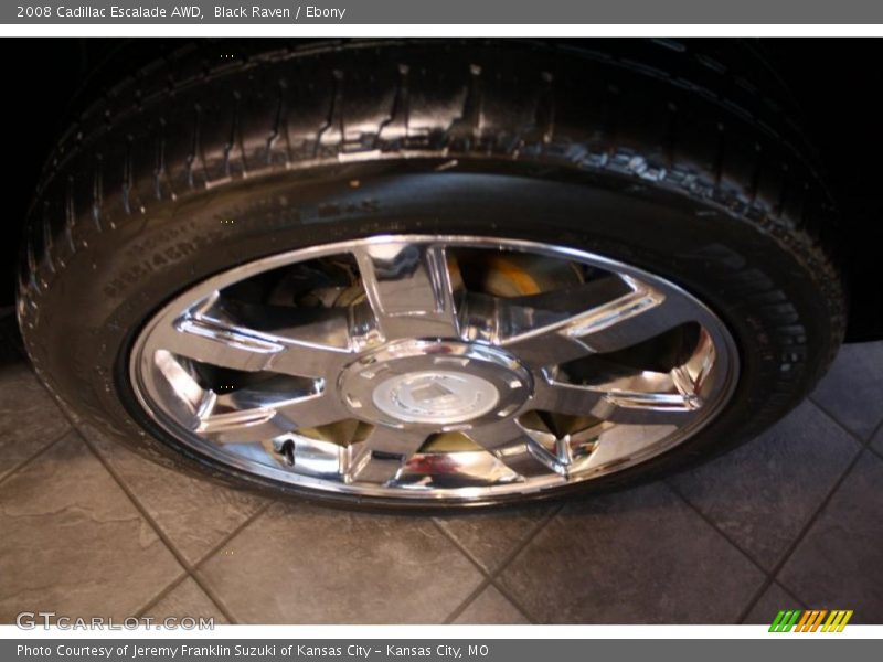 Black Raven / Ebony 2008 Cadillac Escalade AWD