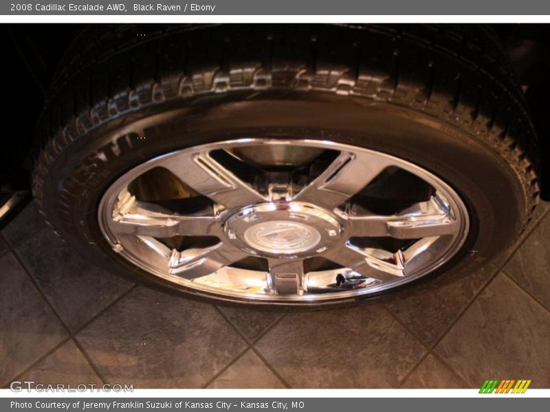 Black Raven / Ebony 2008 Cadillac Escalade AWD