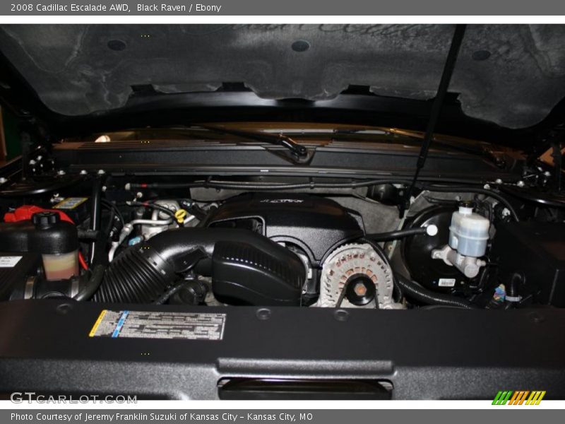 Black Raven / Ebony 2008 Cadillac Escalade AWD