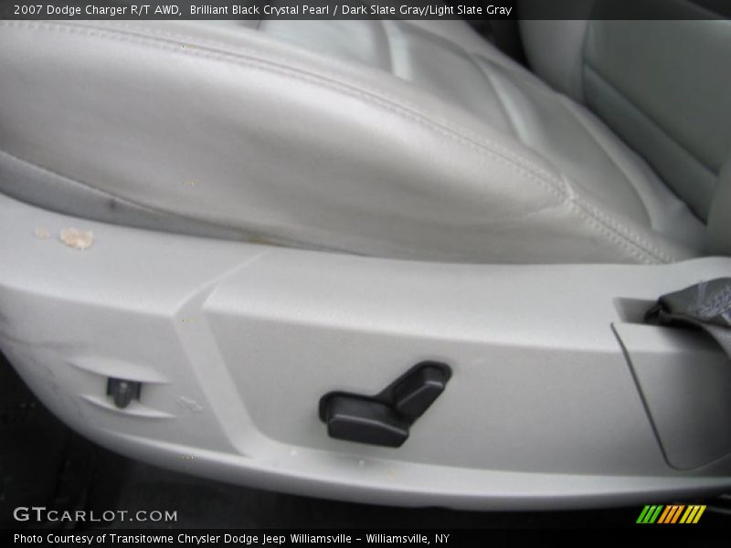 Brilliant Black Crystal Pearl / Dark Slate Gray/Light Slate Gray 2007 Dodge Charger R/T AWD