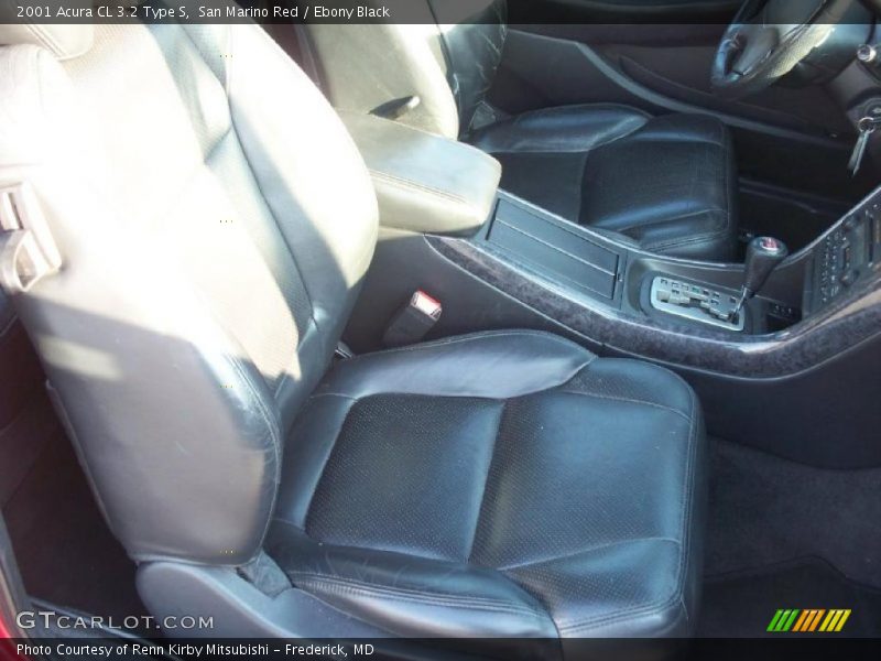 San Marino Red / Ebony Black 2001 Acura CL 3.2 Type S