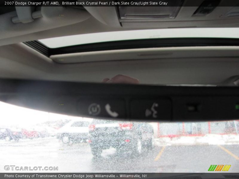 Brilliant Black Crystal Pearl / Dark Slate Gray/Light Slate Gray 2007 Dodge Charger R/T AWD