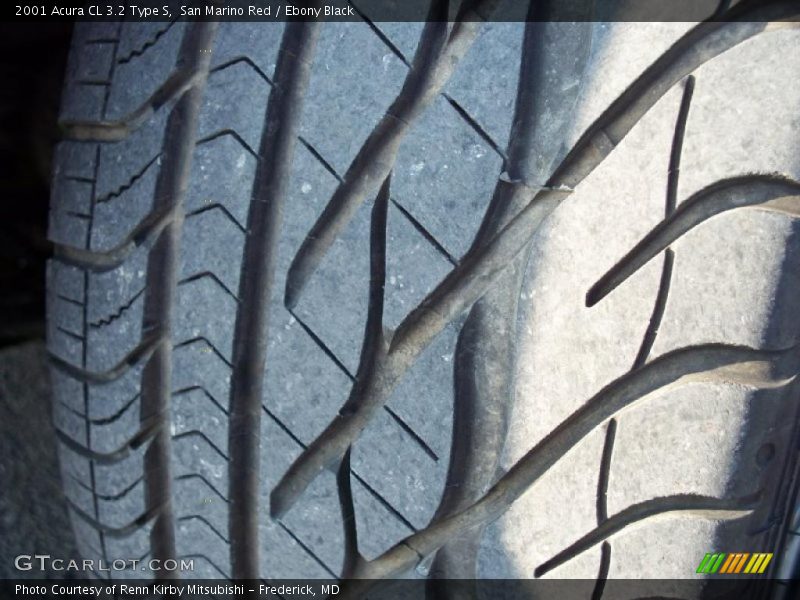 San Marino Red / Ebony Black 2001 Acura CL 3.2 Type S