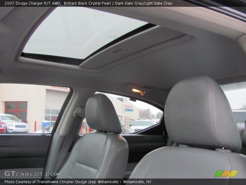 Brilliant Black Crystal Pearl / Dark Slate Gray/Light Slate Gray 2007 Dodge Charger R/T AWD