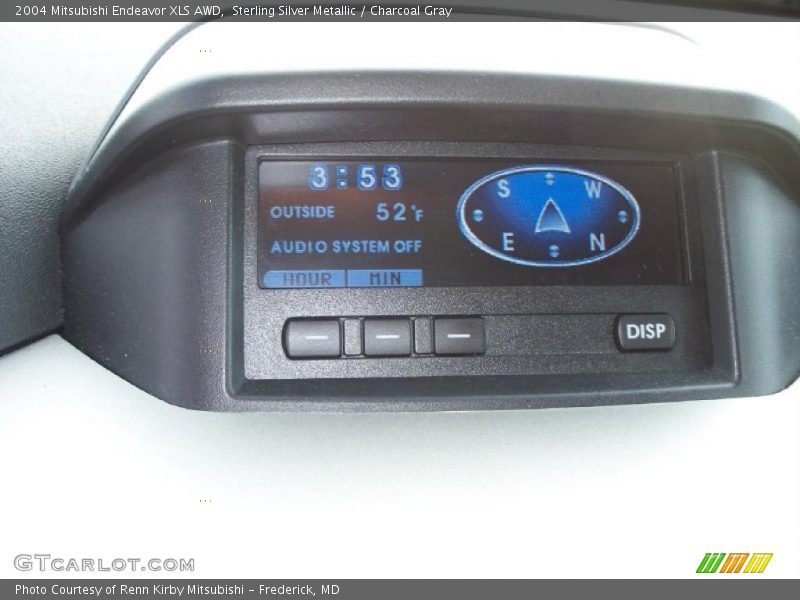 Controls of 2004 Endeavor XLS AWD