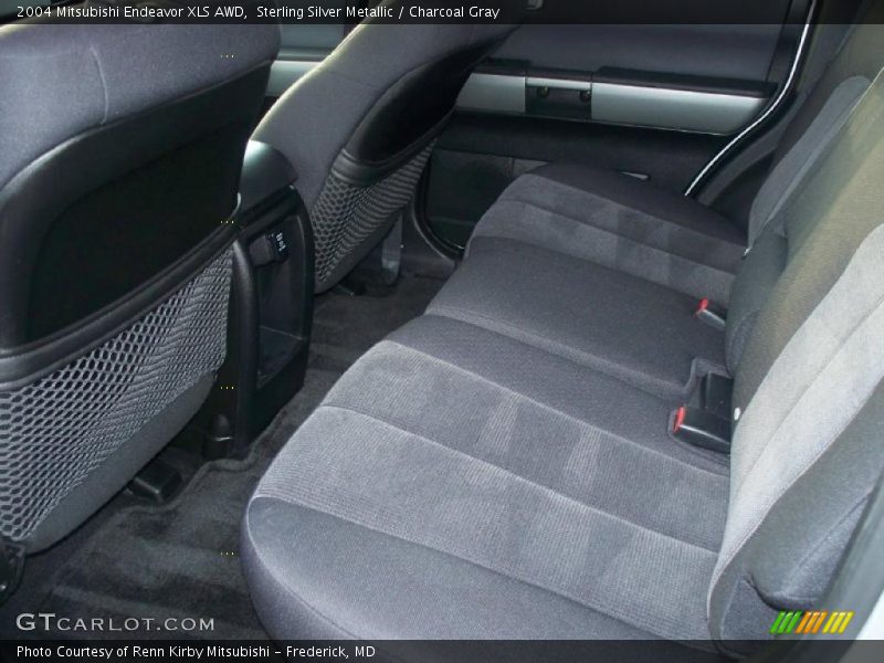 Sterling Silver Metallic / Charcoal Gray 2004 Mitsubishi Endeavor XLS AWD