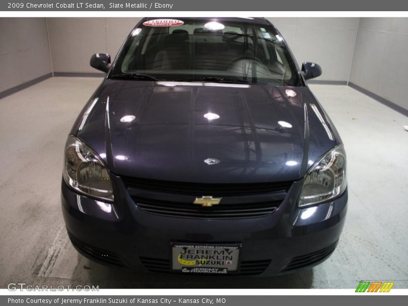 Slate Metallic / Ebony 2009 Chevrolet Cobalt LT Sedan