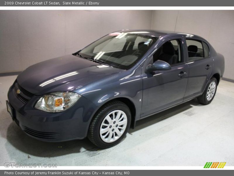 Slate Metallic / Ebony 2009 Chevrolet Cobalt LT Sedan