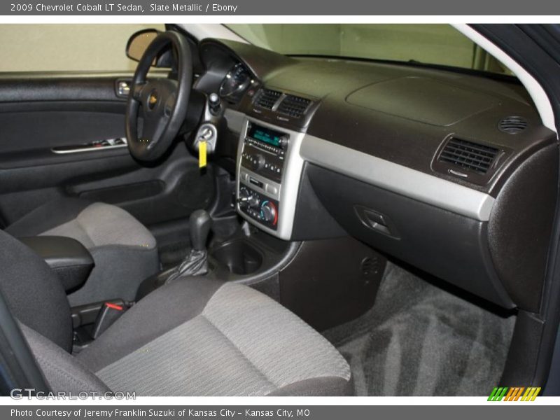 Slate Metallic / Ebony 2009 Chevrolet Cobalt LT Sedan