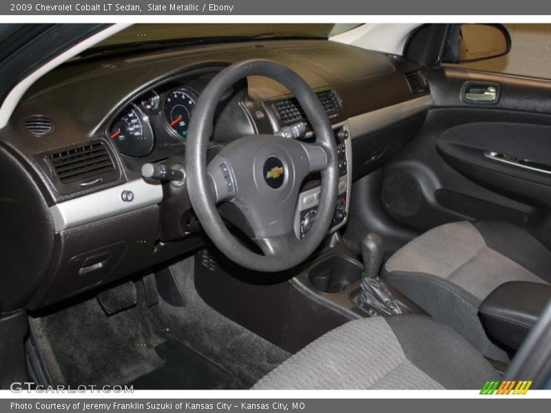 Slate Metallic / Ebony 2009 Chevrolet Cobalt LT Sedan