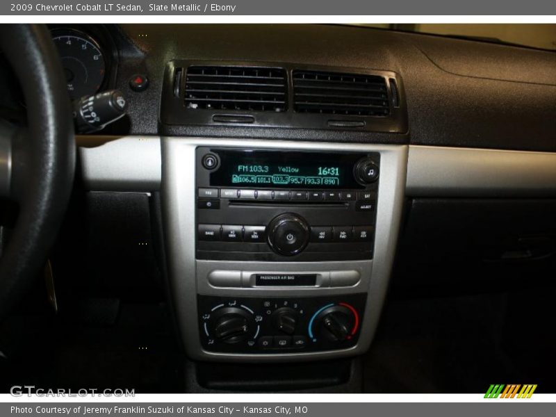 Slate Metallic / Ebony 2009 Chevrolet Cobalt LT Sedan