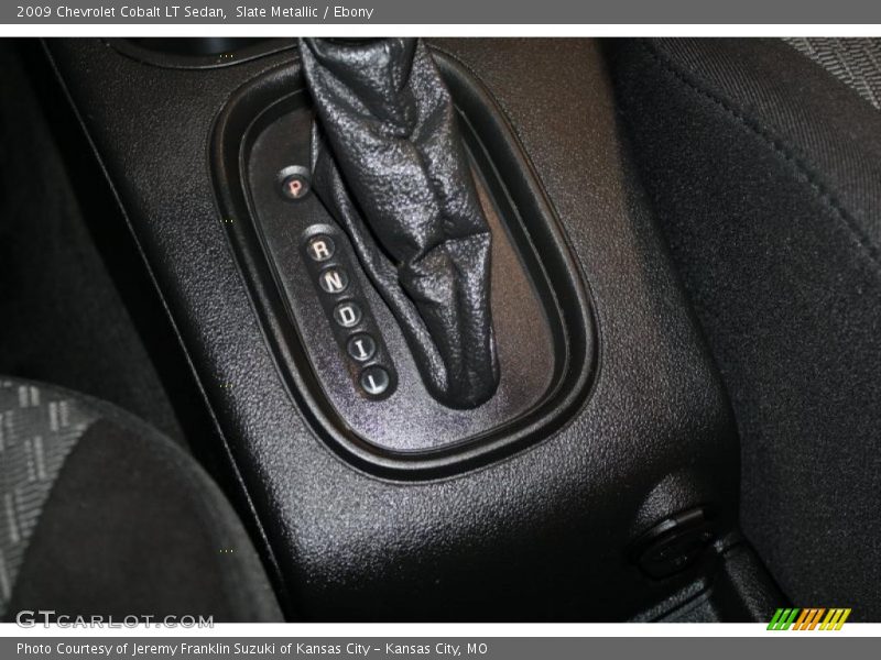 Slate Metallic / Ebony 2009 Chevrolet Cobalt LT Sedan