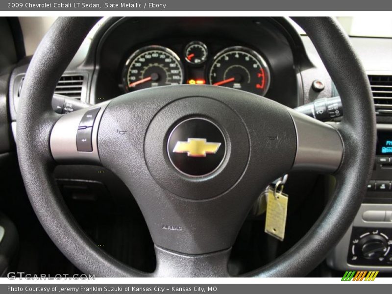 Slate Metallic / Ebony 2009 Chevrolet Cobalt LT Sedan