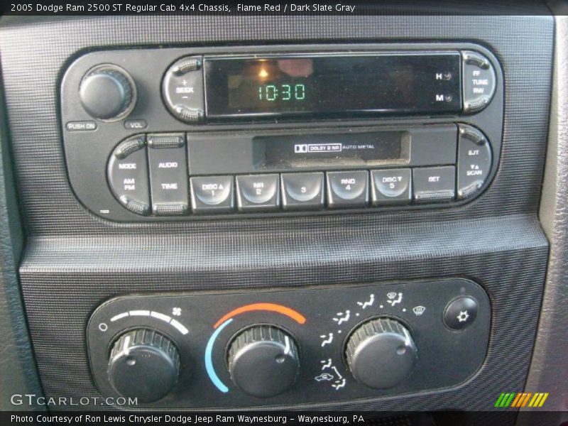 Flame Red / Dark Slate Gray 2005 Dodge Ram 2500 ST Regular Cab 4x4 Chassis