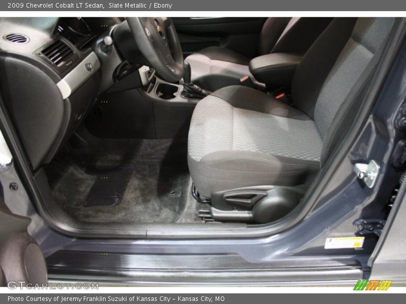 Slate Metallic / Ebony 2009 Chevrolet Cobalt LT Sedan
