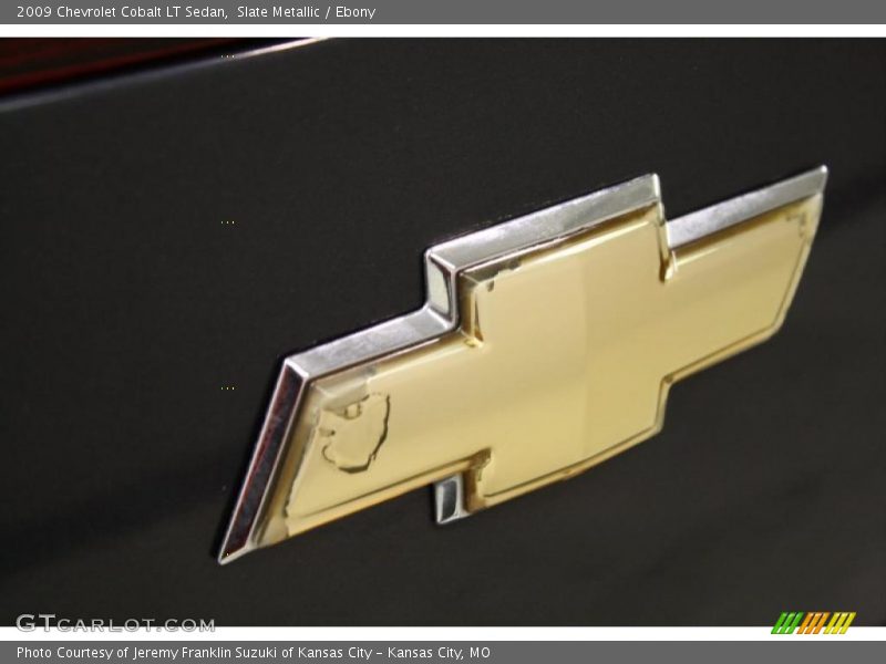 Slate Metallic / Ebony 2009 Chevrolet Cobalt LT Sedan