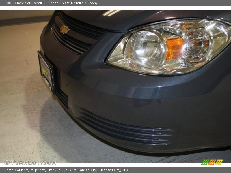 Slate Metallic / Ebony 2009 Chevrolet Cobalt LT Sedan