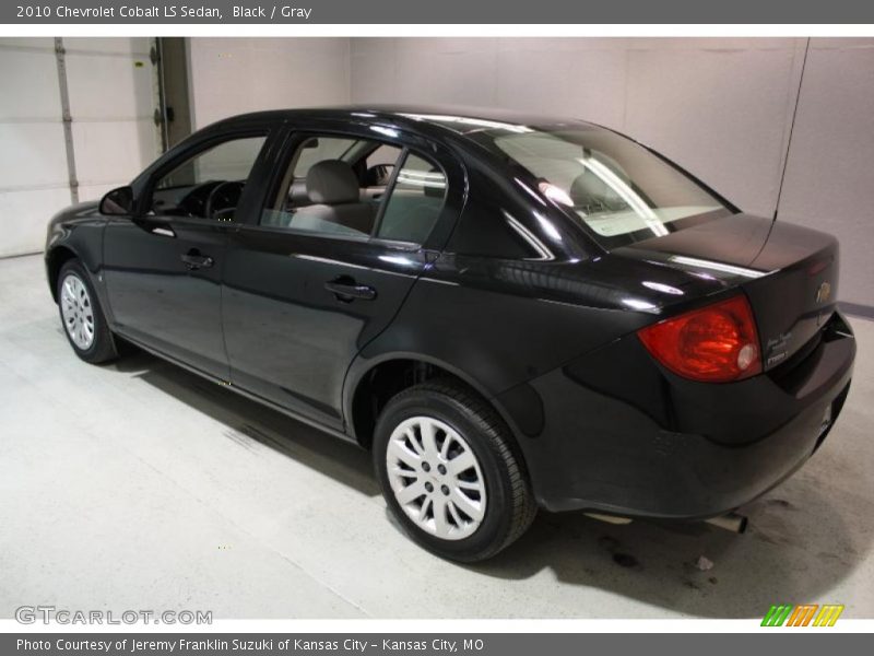 Black / Gray 2010 Chevrolet Cobalt LS Sedan