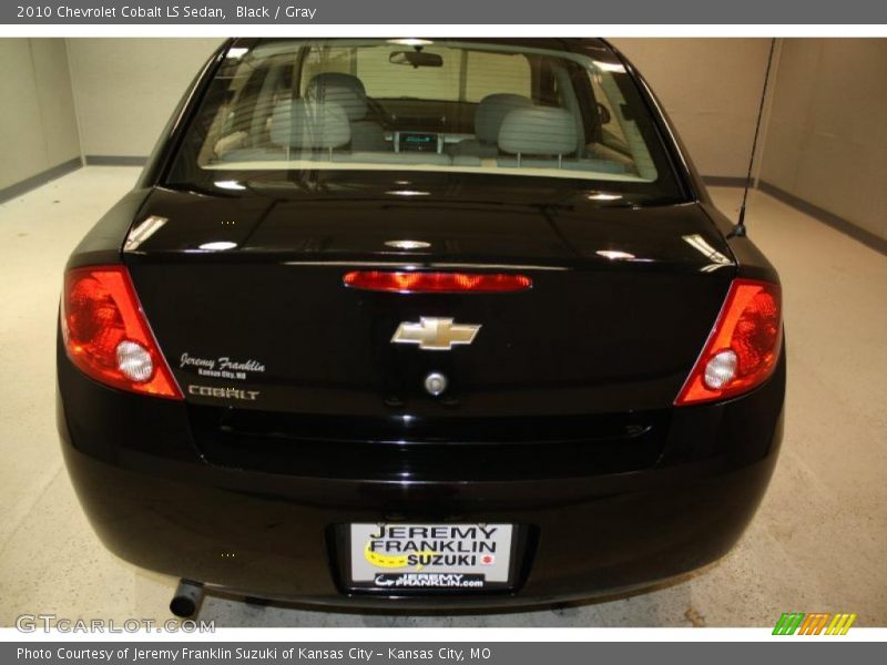 Black / Gray 2010 Chevrolet Cobalt LS Sedan