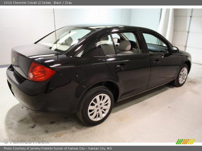 Black / Gray 2010 Chevrolet Cobalt LS Sedan